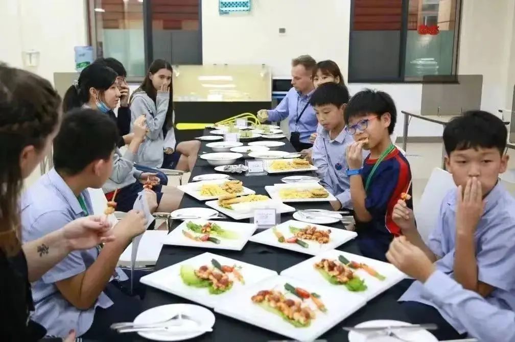 The food-tasting activity organised by the food committee