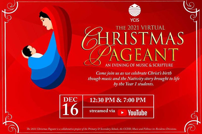 Celebrate the holiday spirit together at Christmas Pageant 2021
