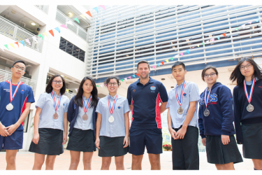 Secondary Swim Team Bring Home Medals from ISSFHK Championships